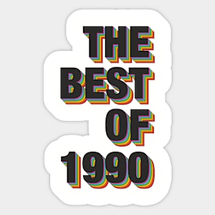 The Best Of 1990 Sticker